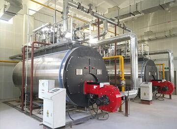 貴州恒大扶貧產(chǎn)業(yè)園2臺6噸燃氣熱水鍋爐