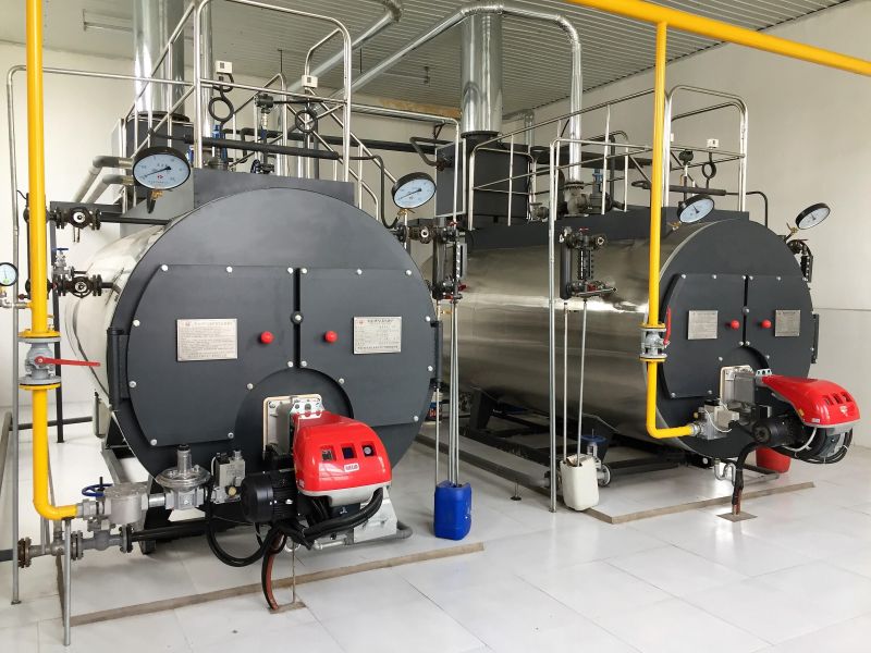 蒙牛乳業(yè)2臺15噸燃氣蒸汽鍋爐