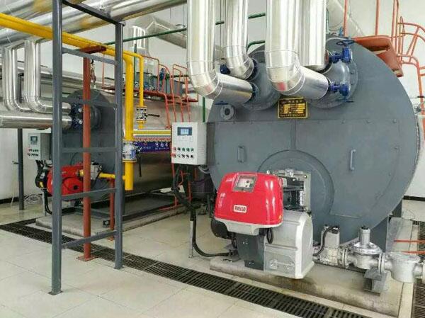 信陽糧業(yè)2臺8噸燃氣冷凝鍋爐